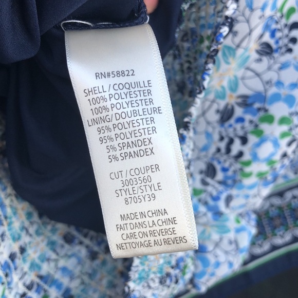 MAX STUDIO Batwing kimono floral scarf print  top size S - Picture 10 of 13